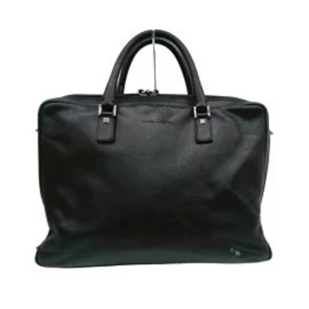 Salvatore Ferragamo Business Bag Black Leather